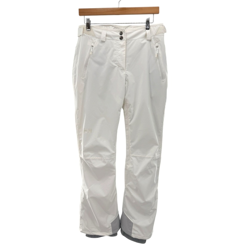 Helly Hansen Women's Waterproof Legendary Insulated Ski Snow Pants White Medium